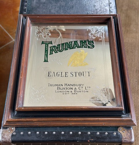 Vintage Trumans Eagle Stout Pub Mirror