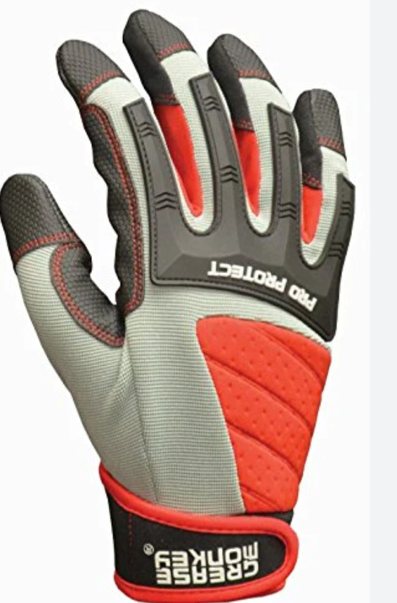 NEW Grease Monkey Pro Protect Gloves -Large, 5 Pair
