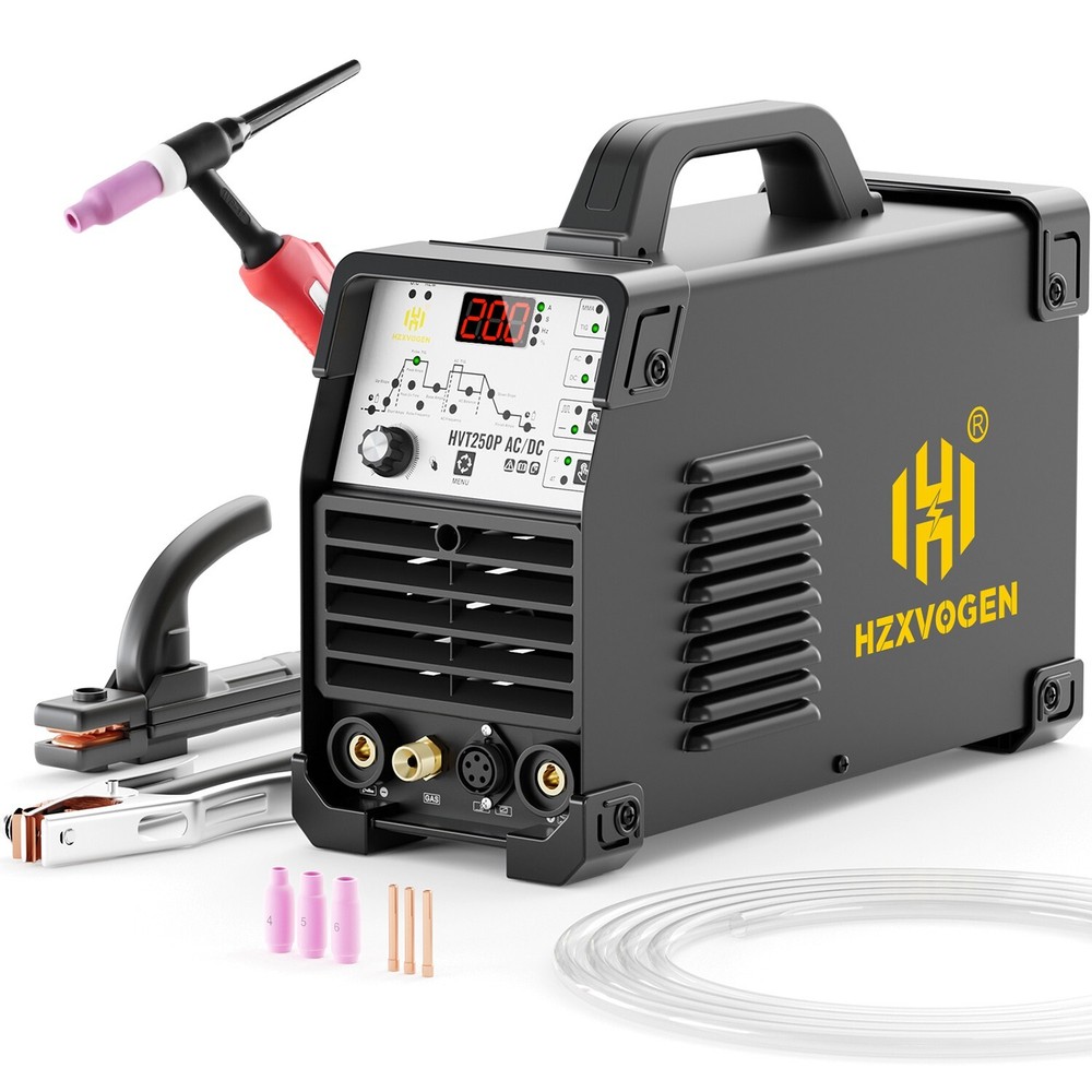 200A Pulse Aluminum Welder - TIG/MMA AC/DC 110V/220V Multi-Function Machine