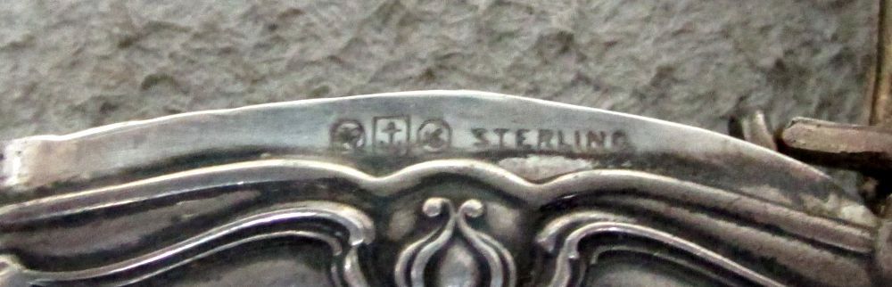 GORHAM STERLING SILVER ART NOUVEAU MATCH SAFE