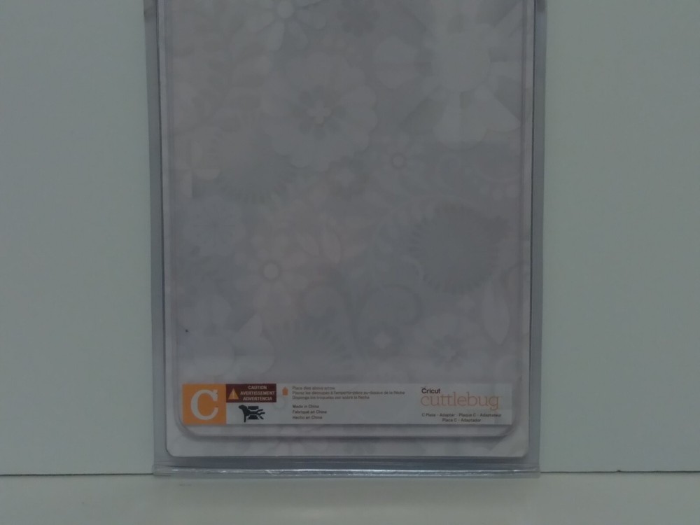 Cricut Cuttlebug - New - Adapter Plate - C Plate - 5.87 " x 13 "