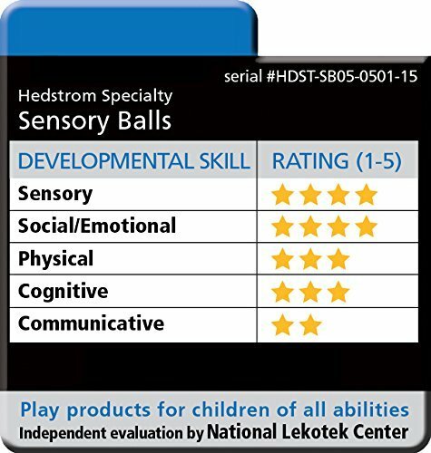 6 Assorted Hedstrom Knobby Squishy Educational Sensory Toddler Balls