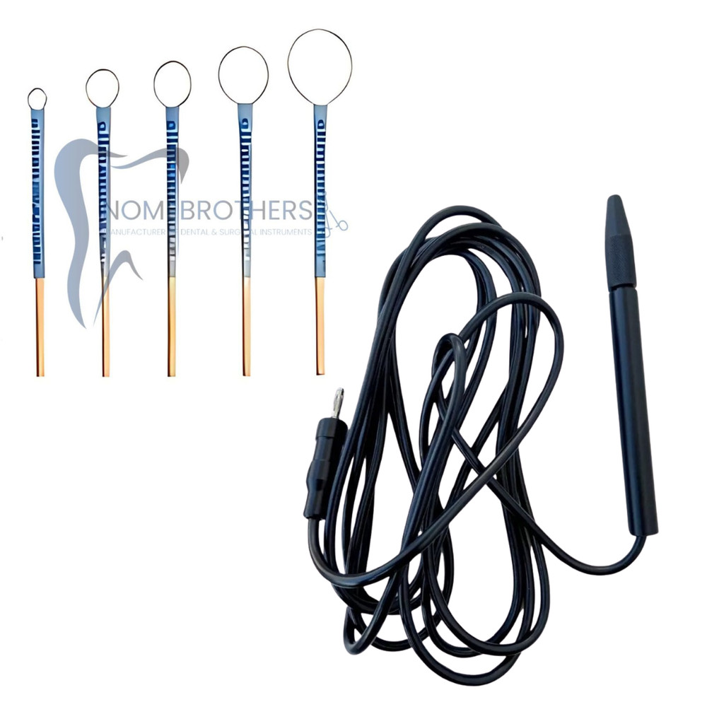 Electrosurgical Triangle Loop Electrodes 5Pcs – Autoclavable Tips