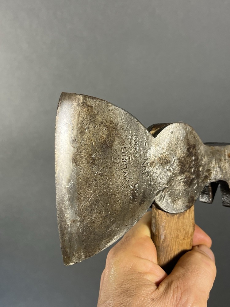 Vintage Baker & Hamilton Lightning Axe Claw Hatchet Nail Puller VTG