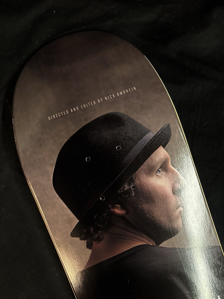 RARE SIGNED Greg Lutzka One Way Ticket Documentary Skateboard Deck AUTOGRAPHED