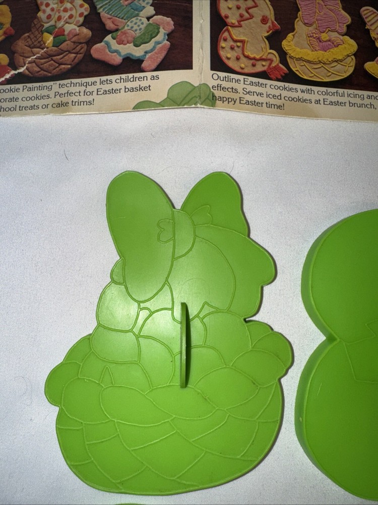 Vtg Easter Wilton Cookie Cutter Set , Bake Art, Cookie Cutters