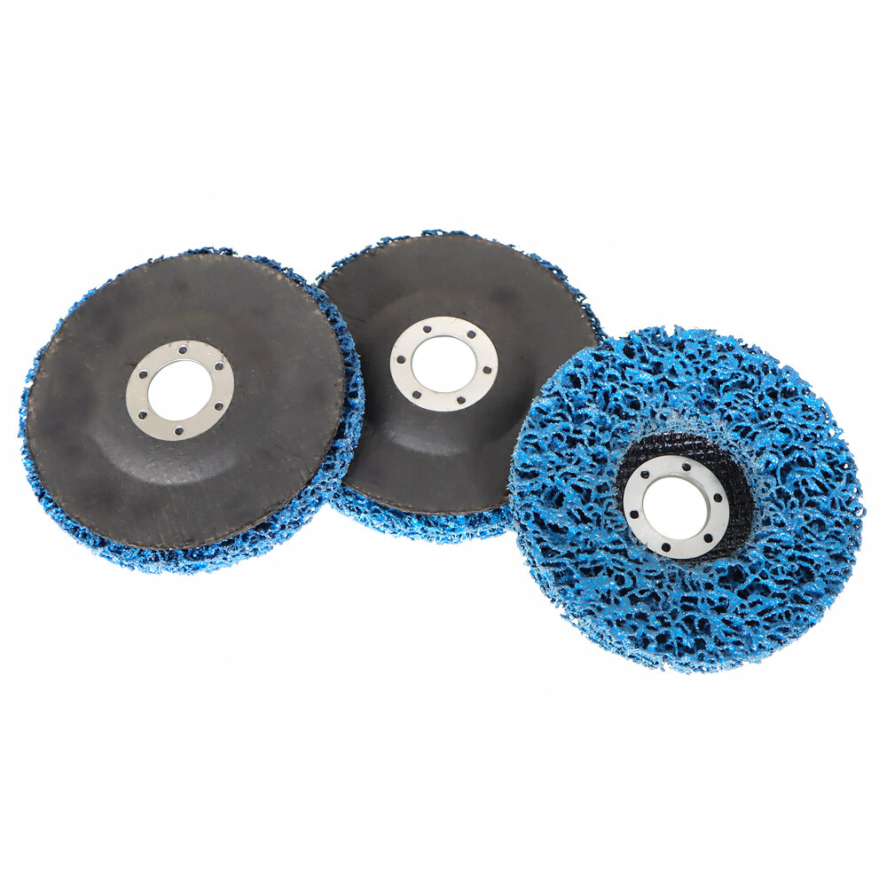 10 Piece 4.5'' Poly Strip Disc Wheel Paint Rust Removal Clean Angle Grinder New