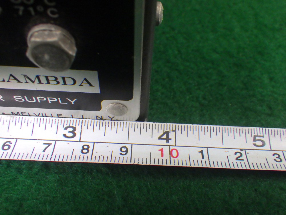 Lambda LM-205 regulated power supply 105-132VAC input, 0-32VDC output Works