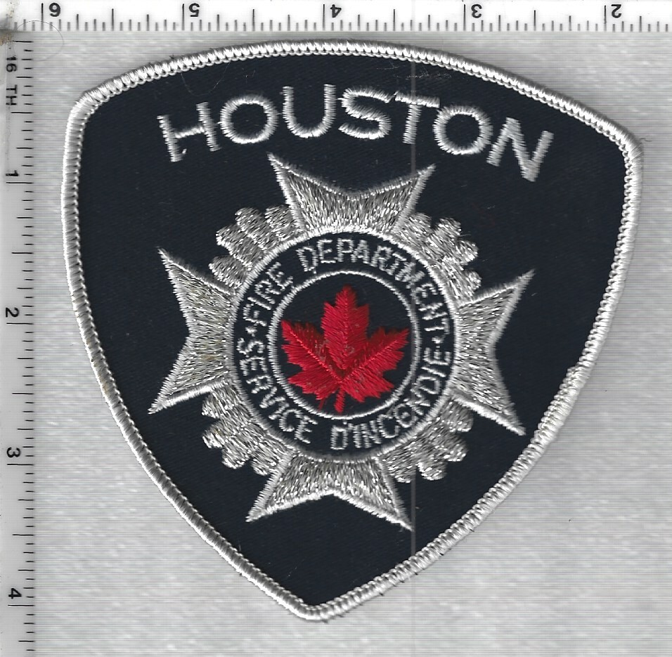 Houston Fire Department  (British Columbia, Canada)  Shoulder Patch