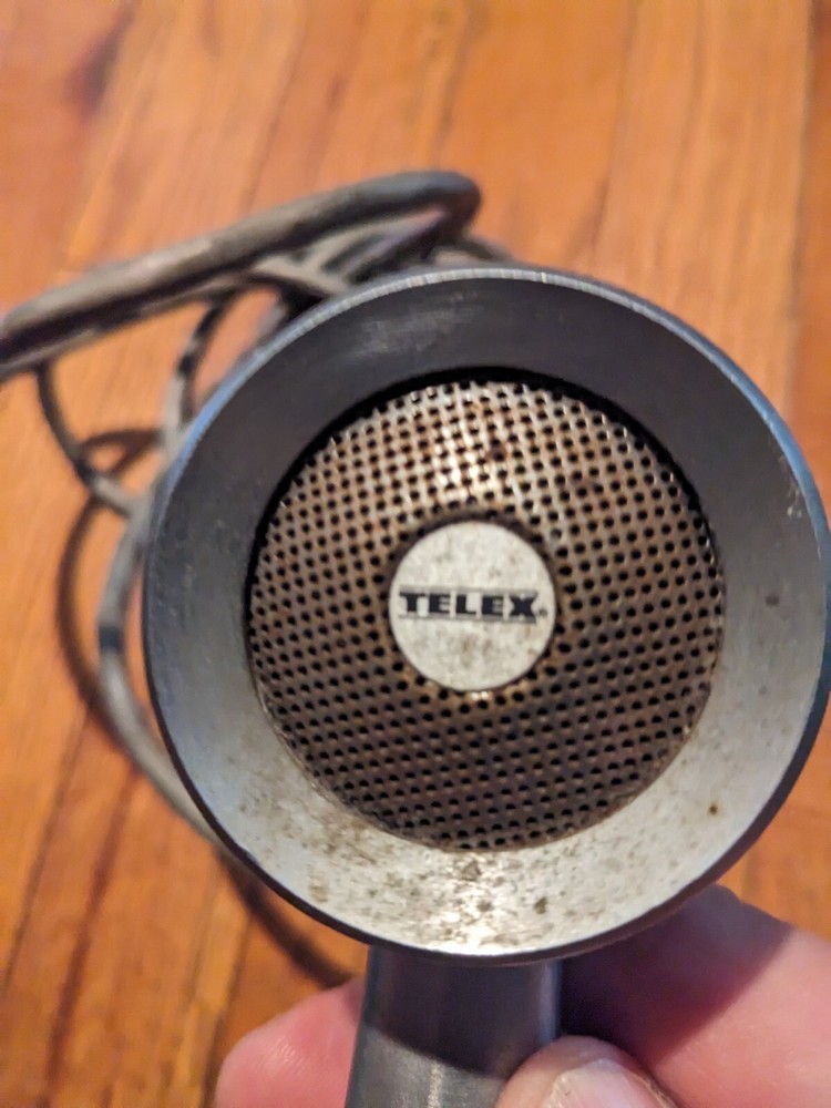 Vintage Telex Communications Desktop Microphone Untested