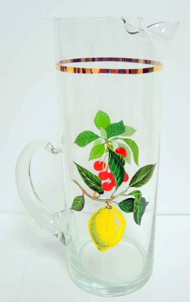 Very Nice Vintage Beverage Pitcher With Pinched Spout