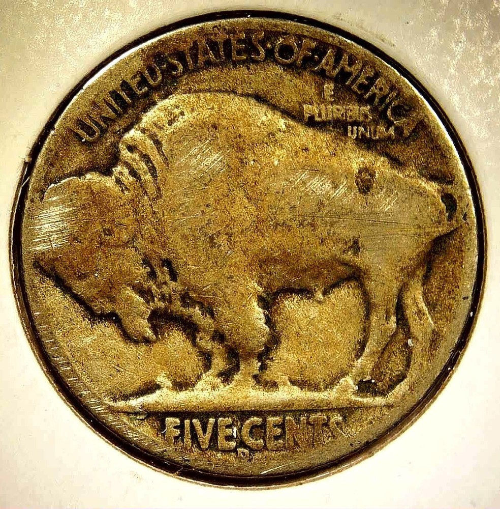 1937-D Buffalo Nickel 5 Cent