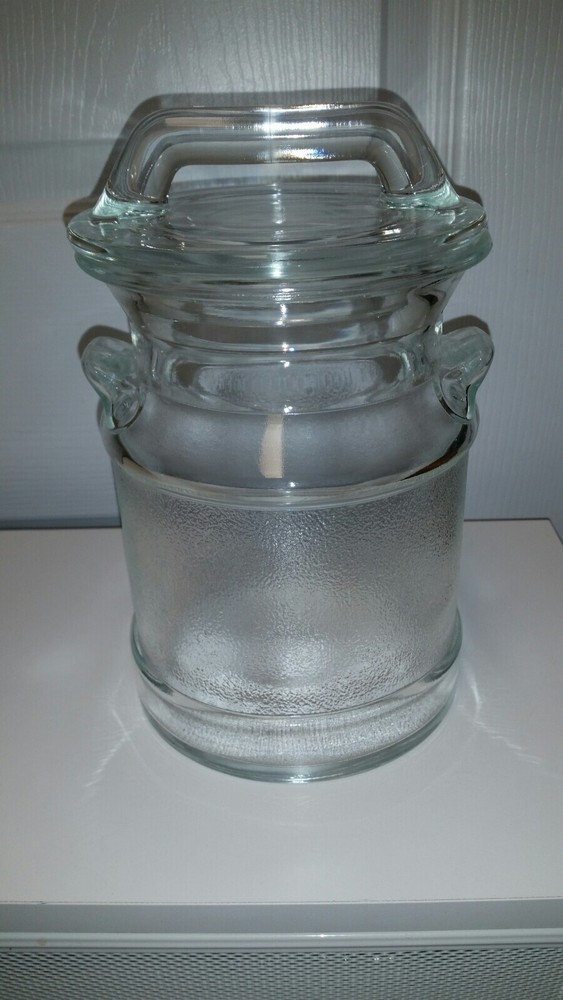 Glass Jar Trash Can Compost