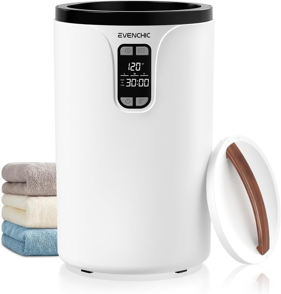 Towel Warmer 20L Hot Towel Warmer with Timer Adjustable Temp LED Display