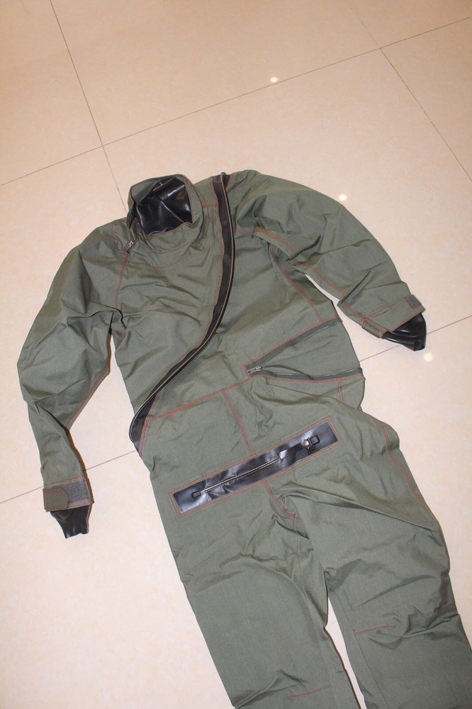 Navy Green Immersion Protection Suit pilot flight suit