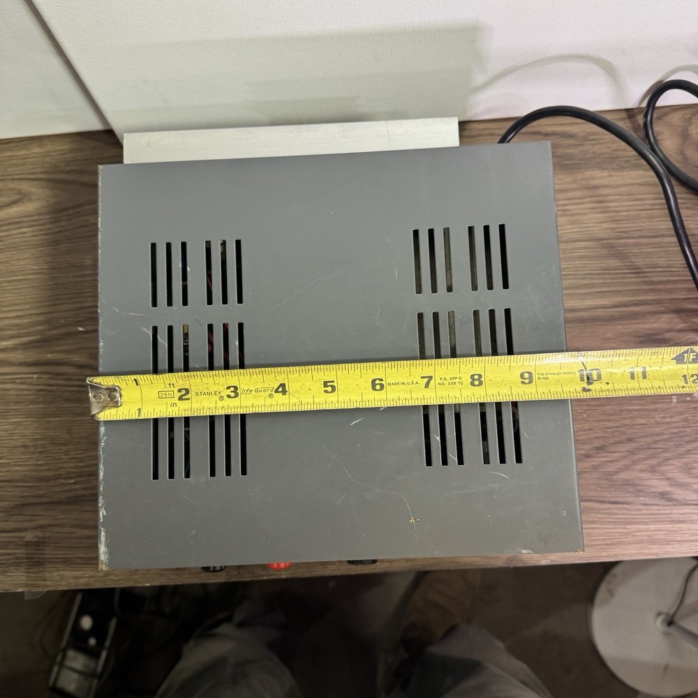 Vintage Samlex Adjustable Power Supply 1215 Untested Device Machine Equipment