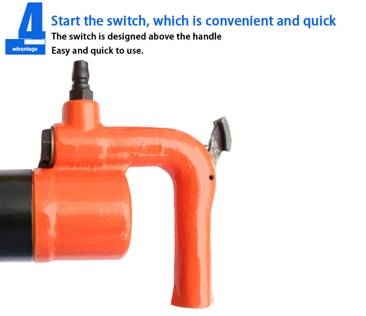 Industrial Powerful Air Shovel Handheld Small Rust Remover Pneumatic Tools C4