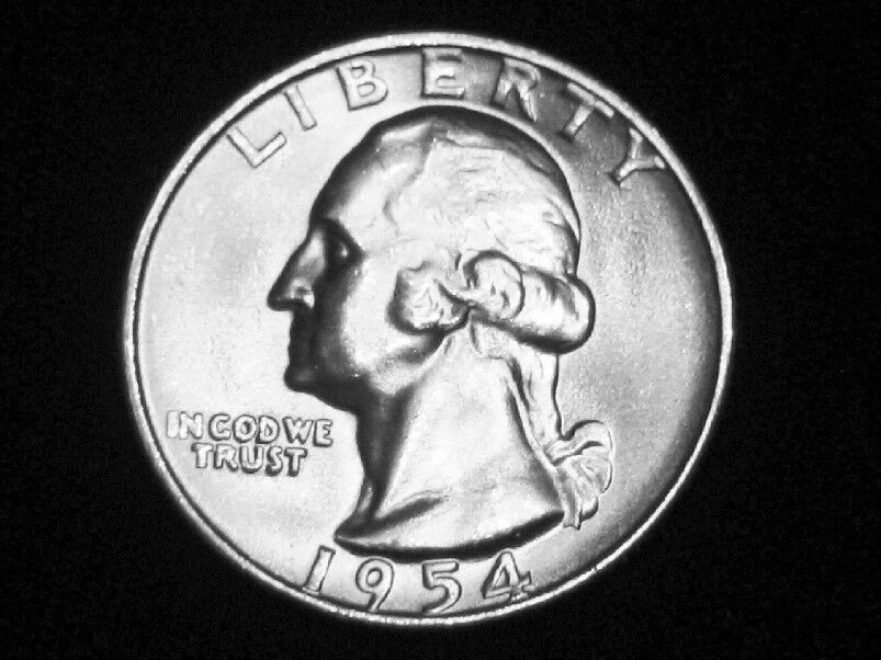 1954-D Washington Quarter --- Gem Uncirculated