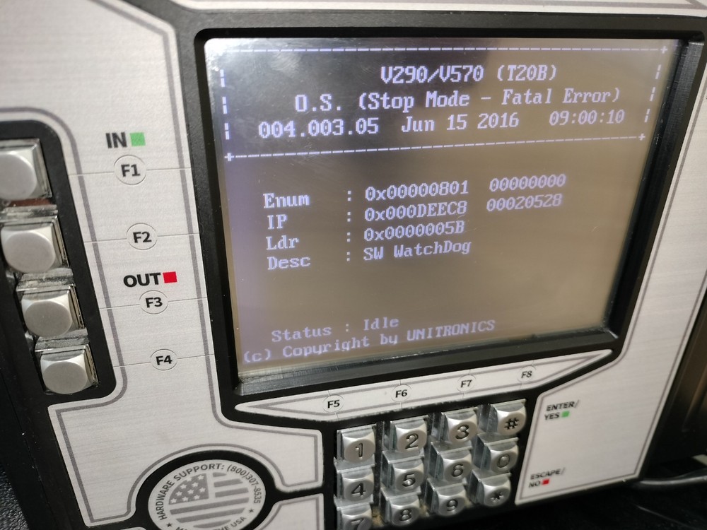 SmartLinx PL-5522SP Calculating Time Clock