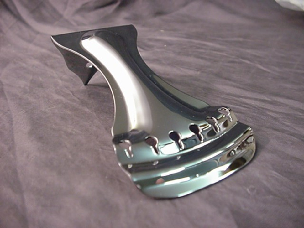 CHROME TAILPIECE FOR DOBRO OR RESONATOR GUITAR