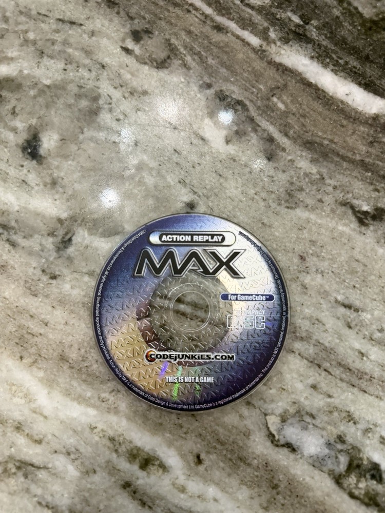 Action Replay MAX Gamecube DISC ONLY