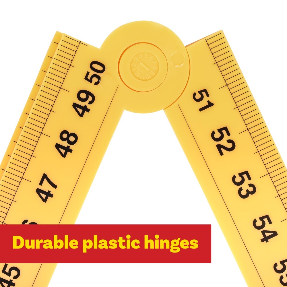 Learning Advantage Folding Meter Stick | Measure in Inches, Centimeters,...