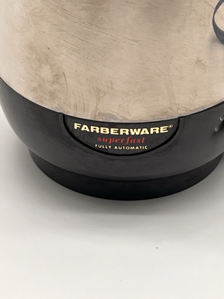 Farberware Super fast Automatic 8 Cup Coffee Percolator Model 138B Made USA