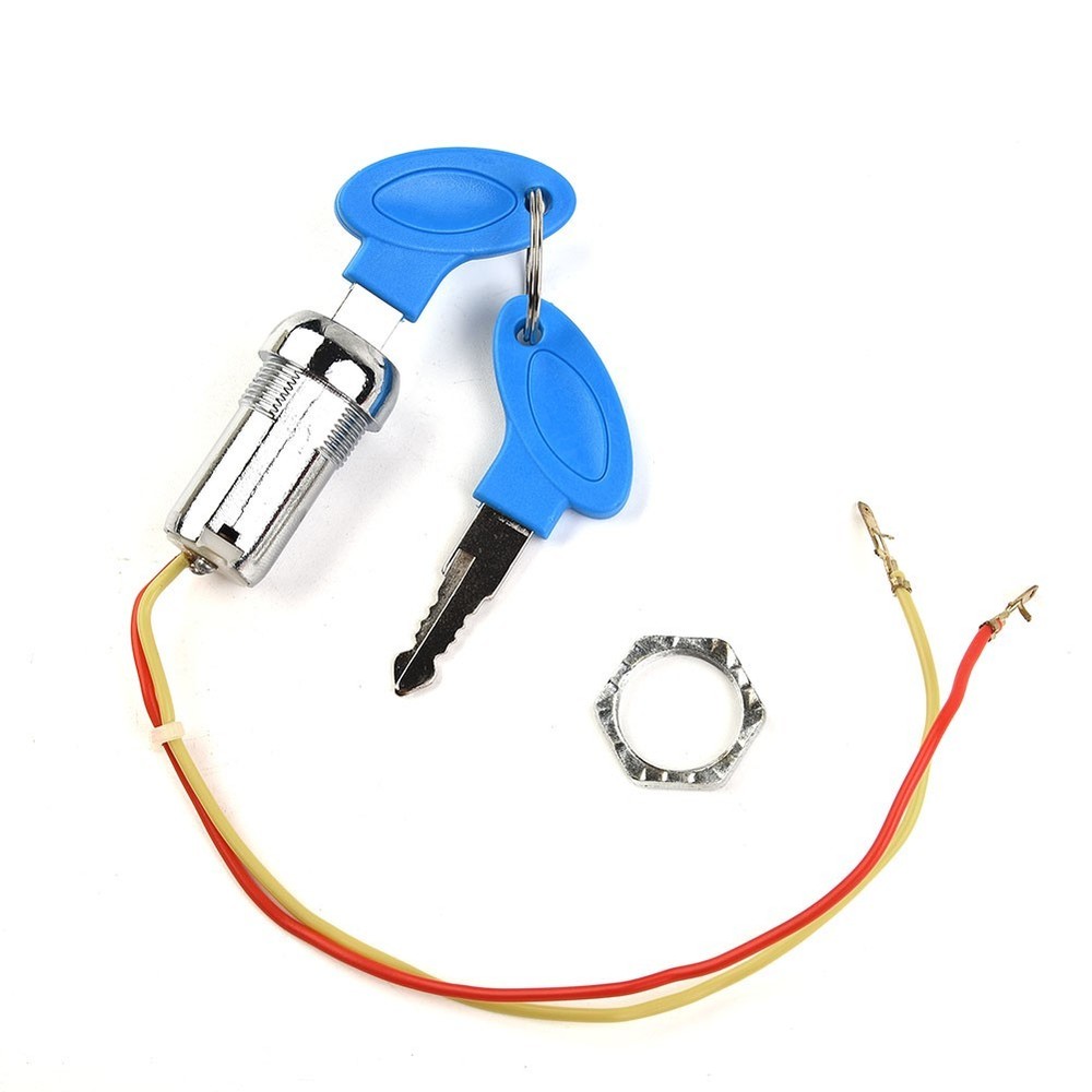 2 Keys Ignition Switch Lock 2 Wire Ignition Switch Key Plastic And Alloy