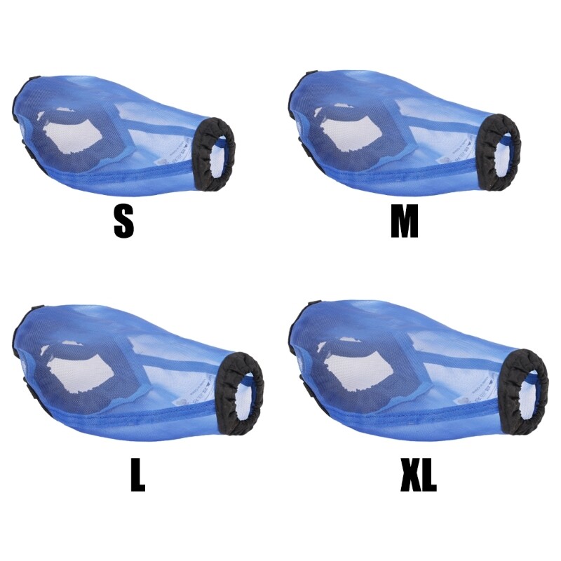 Dog Pet Muzzle Basket Stop Barking Chewing Adjusting Pet Training Muzzle