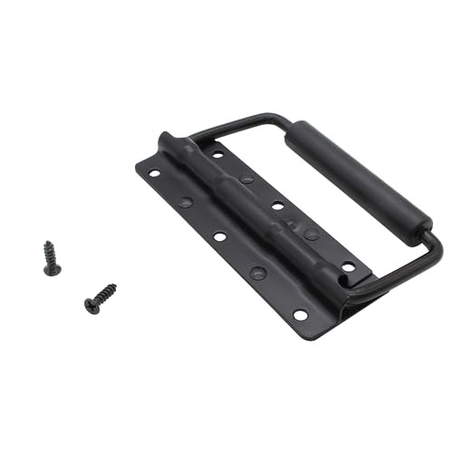 4.9 Inch Spring Loaded Handle, Heavy Duty Handle Surface Mount, Folding 2