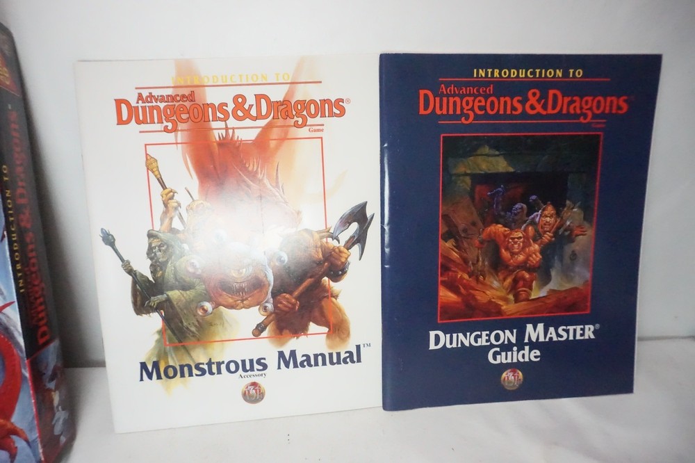 Introduction to Advanced Dungeons & Dragons TSR 1134 No Dice