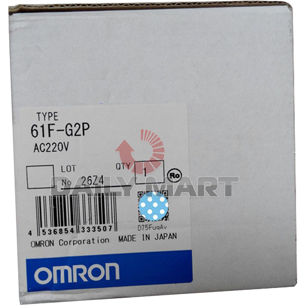 Brand New In Box Omron 61F-G2P 220VAC Floatless Level Switch