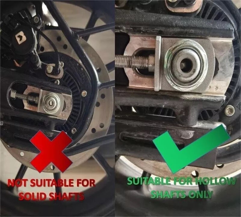 PADDOCK SWINGARM SPOOLS FIT FOR TRIUMPH SPEED 400