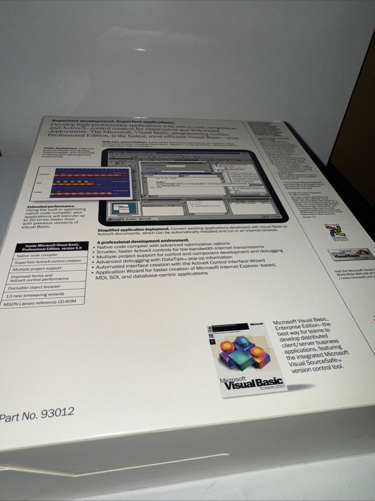 Microsoft Visual Basic Professional Pro