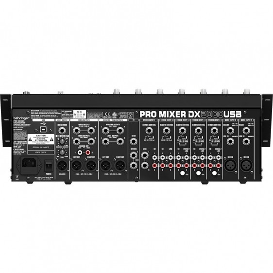 Behringer DX2000USB - 7-channel DJ mixer