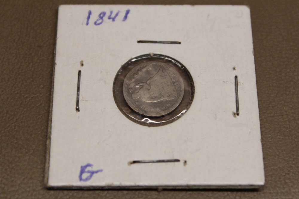 1841 Seated Liberty Half Dime