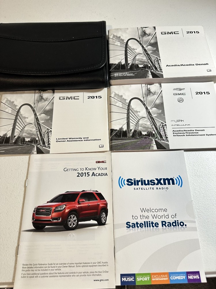 2015 GMC Acadia Owner Manual Set