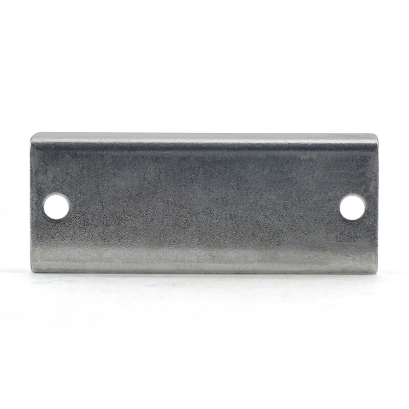 Master Magnetics 7575 25 lbs. Pull Ceramic Latch Magnet Steel Channel Assembly