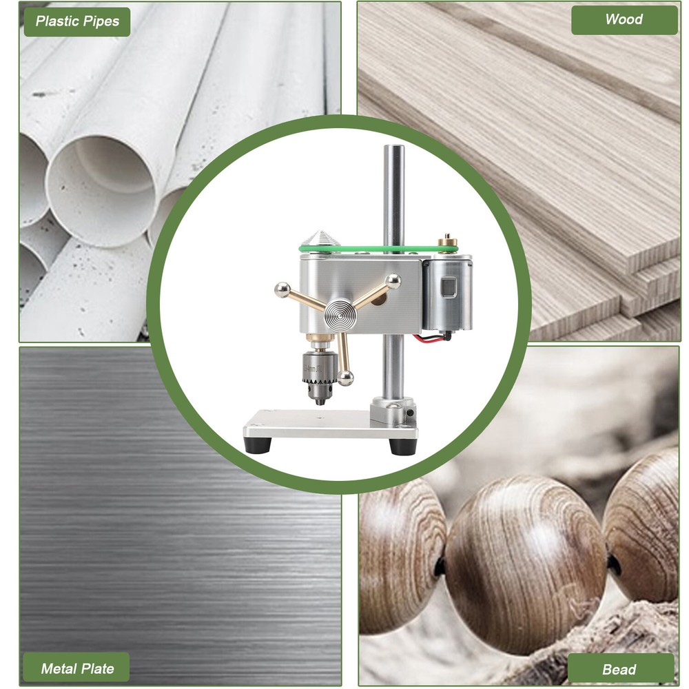 Mini Drill Press Precision Variable Speed Benchtop Drill Press for DIY Craft