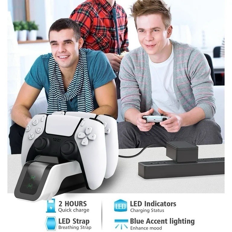 PS5 Controller Charger Dock PS5 Controller Charger Station For PlayStation 5