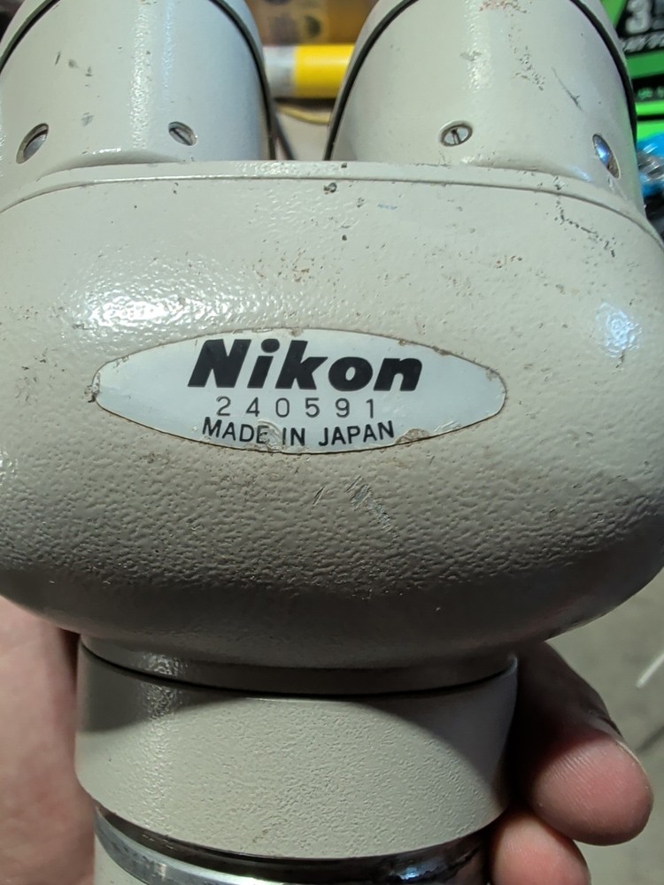 Nikon OBJ.2X Microscope Made in Japan