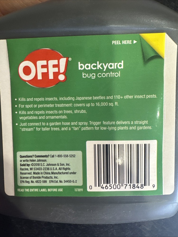OFF! 2PACK Backyard Bug Control Yard Protection Hose Spray Attachment 32 oz