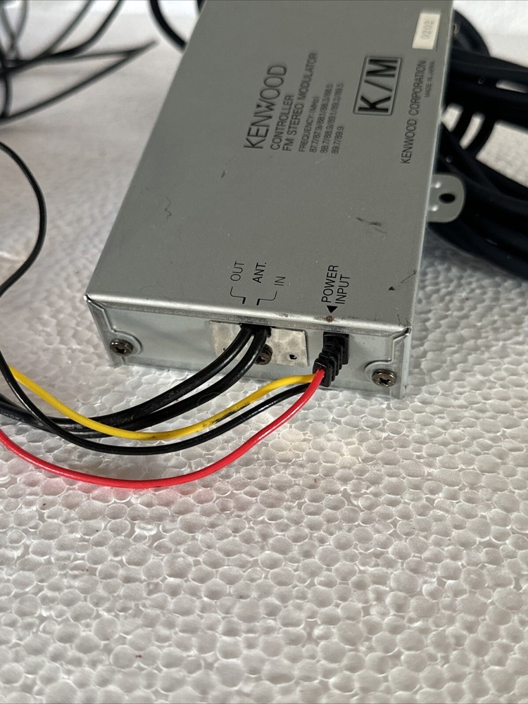 Kenwood Controller FM Stereo Modulator with Display And Cables