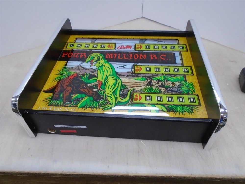 Bally Four Million BC Pinball Head LED Display light box