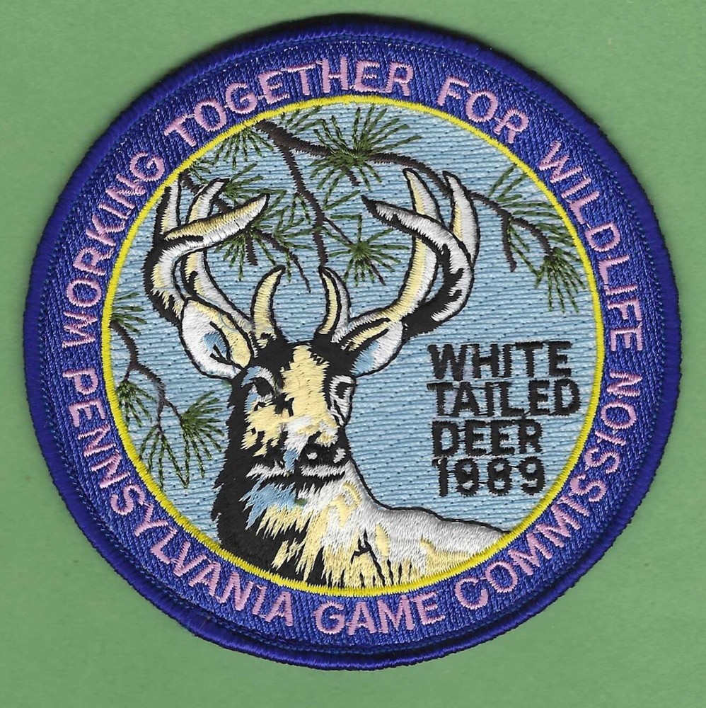 PENNSYLVANIA GAME COMMISSION WHITE TAILED DEER SERIES PATCH