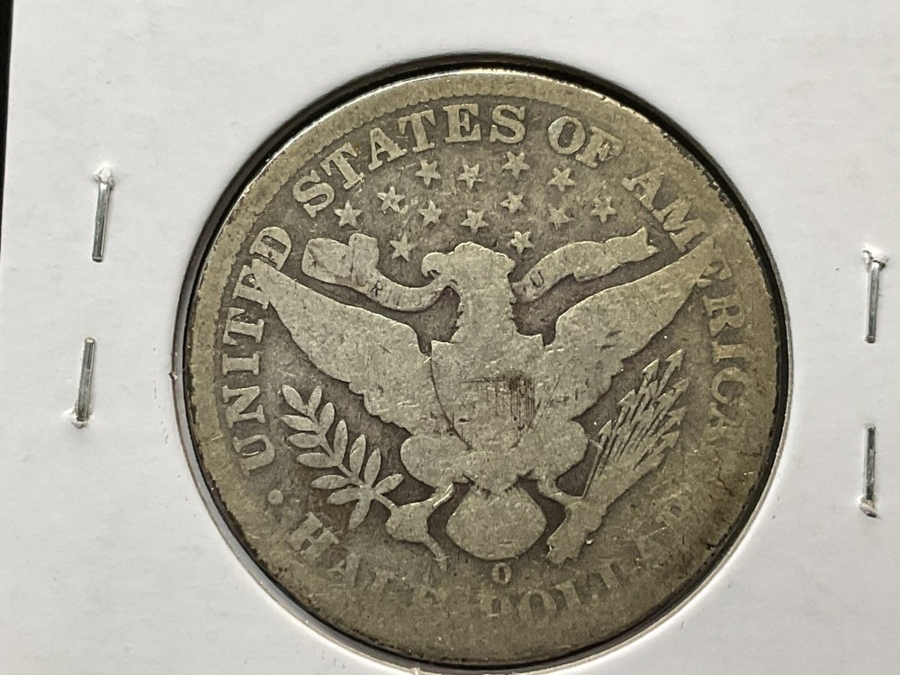 1900-O Barber Half