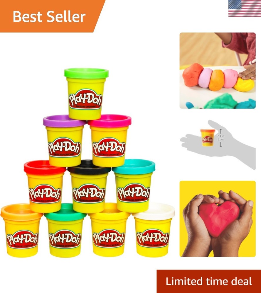 Vibrant Play-Doh Modeling Compound Set - Creative Classroom Gift for Ages 2+
