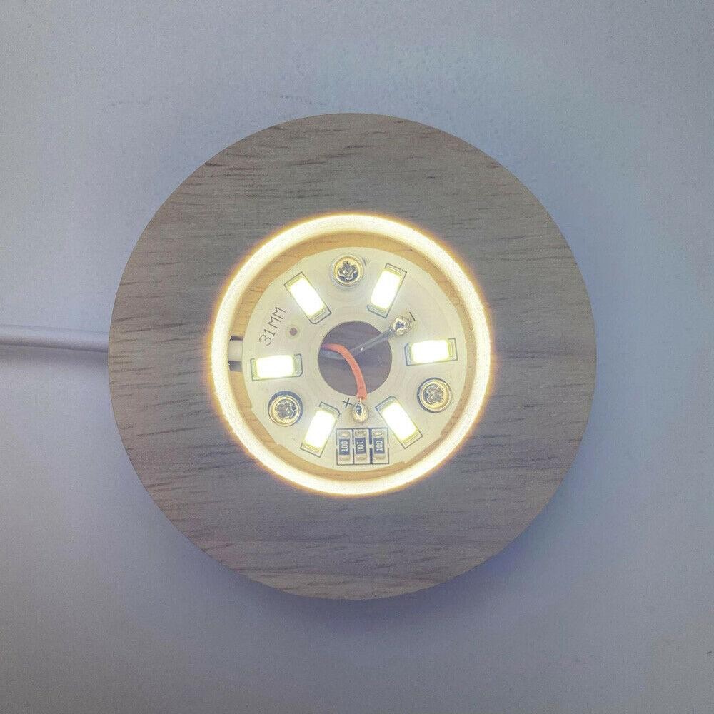 New Durable 80mm Night LED Lamp Holder Stand Base DIY Accessories Part E