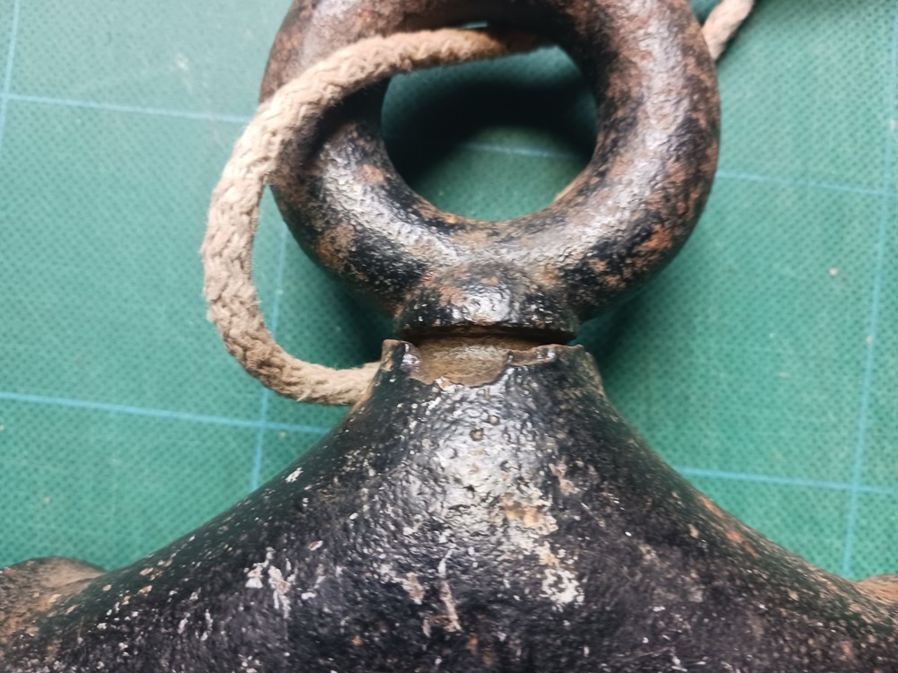 Antique Cast Iron Barn Pulley