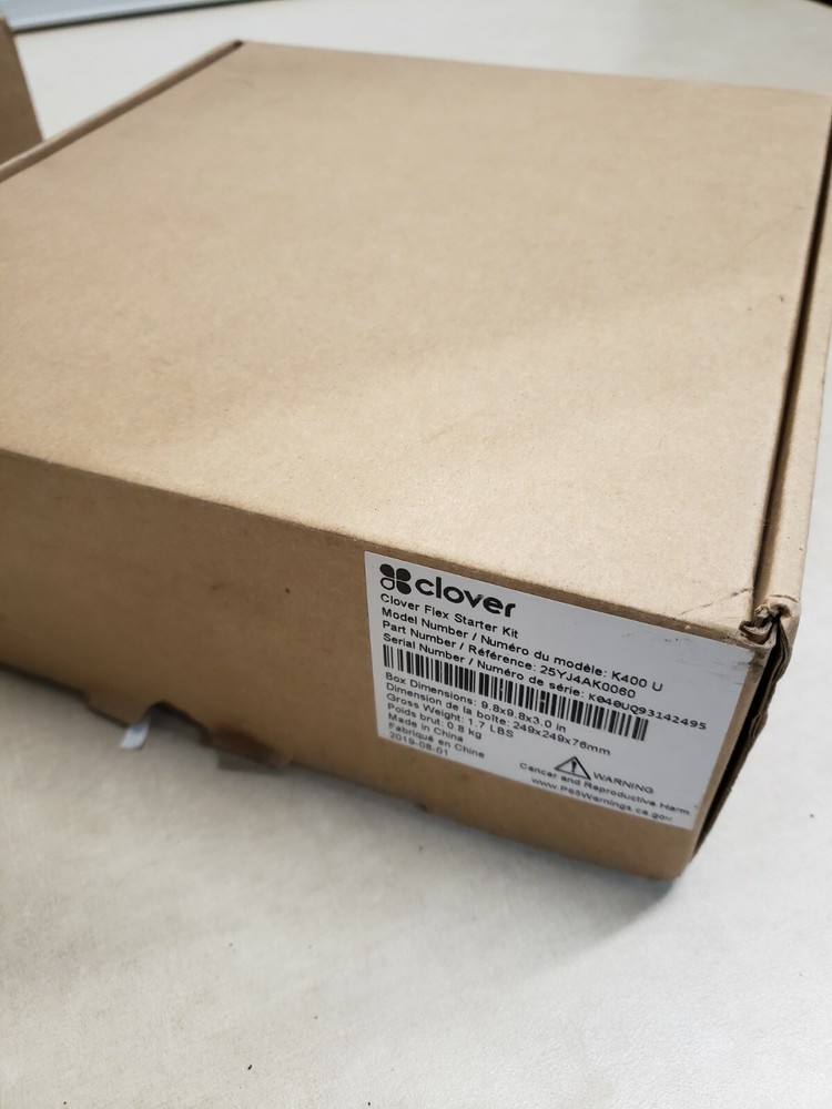 Clover Flex Starter Kit for K400U